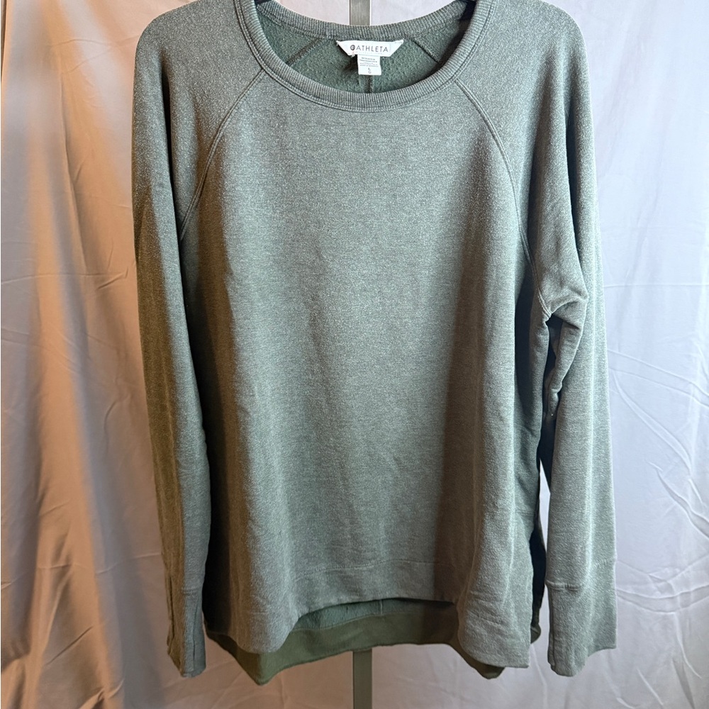 Athleta Olive Green Pullover